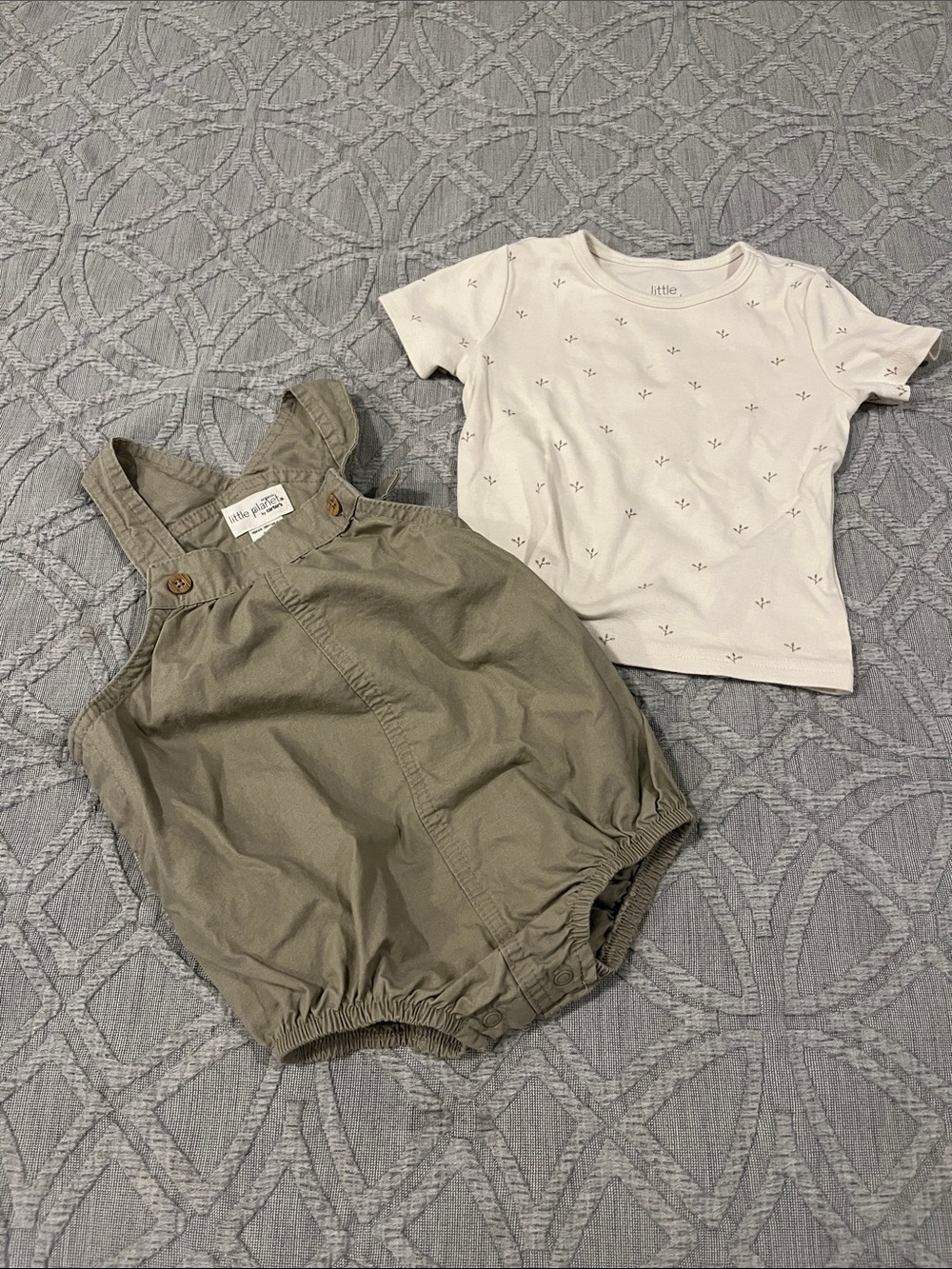 Baby 2-Piece Outfit – organic Little Planet by Carter’s 🌿🤍